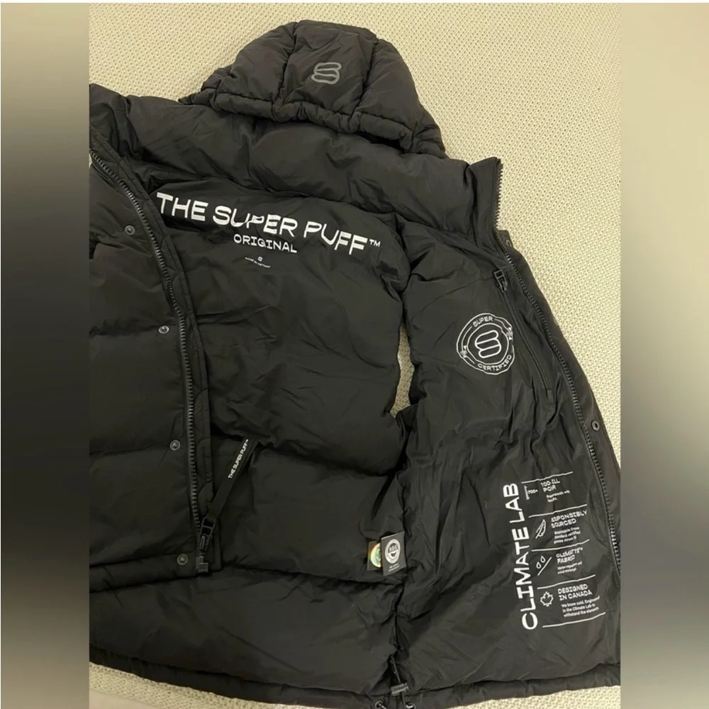 Aritzia Super Puff Vest with Hood - Picture 4 of 6